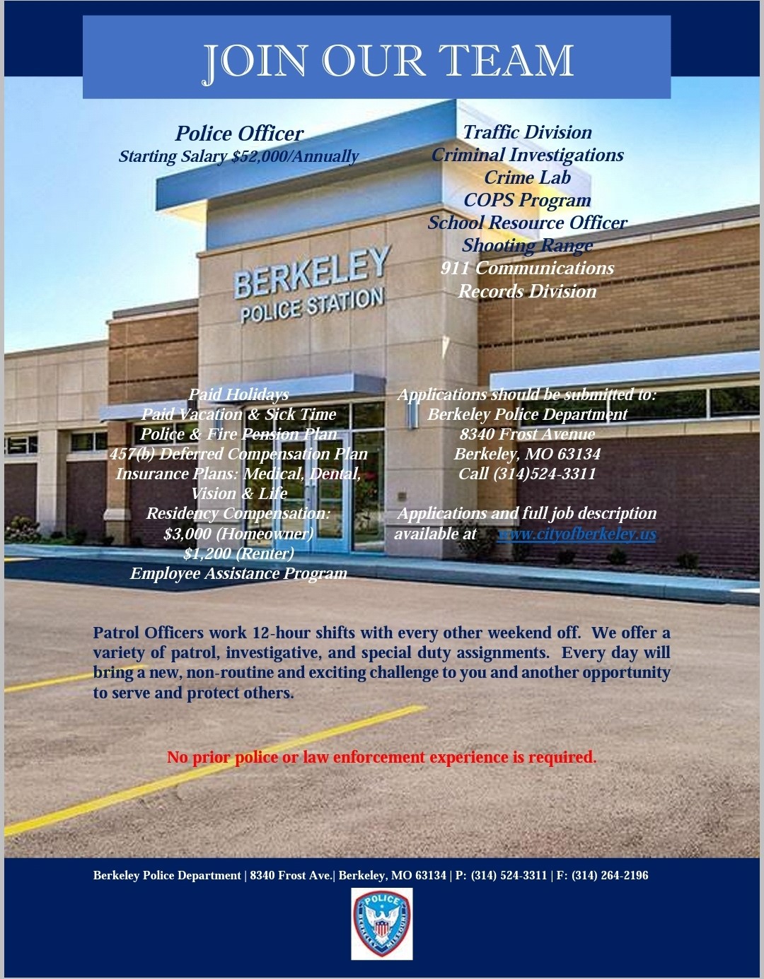 PD Employment Flyer